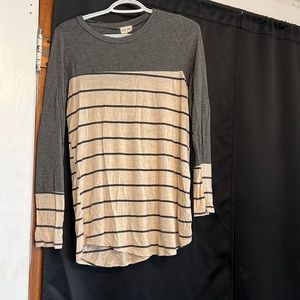 Striped long sleeve